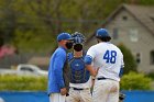 Baseball vs CGA  Wheaton College Baseball vs Coast Guard Academy during game two of the NEWMAC semi-finals playoffs. - (Photo by Keith Nordstrom) : Wheaton, baseball, NEWMAC